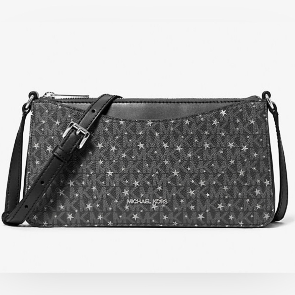 Michael Kors Arden Medium Printed Signature Logo Crossbody Bag